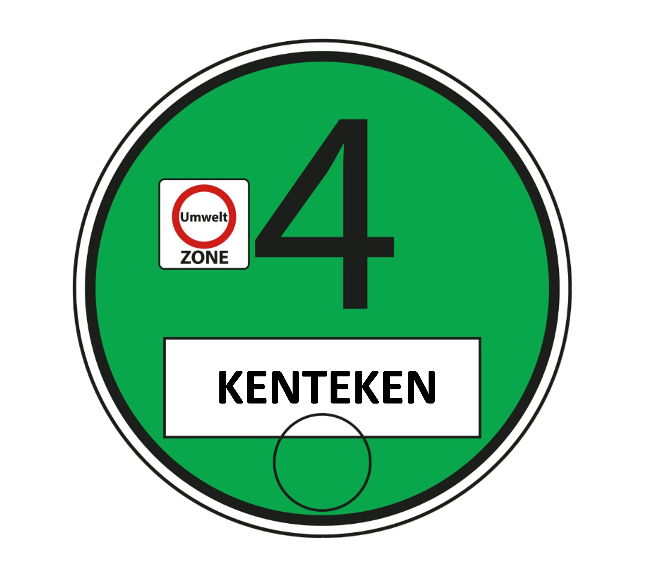 milieusticker duitsland