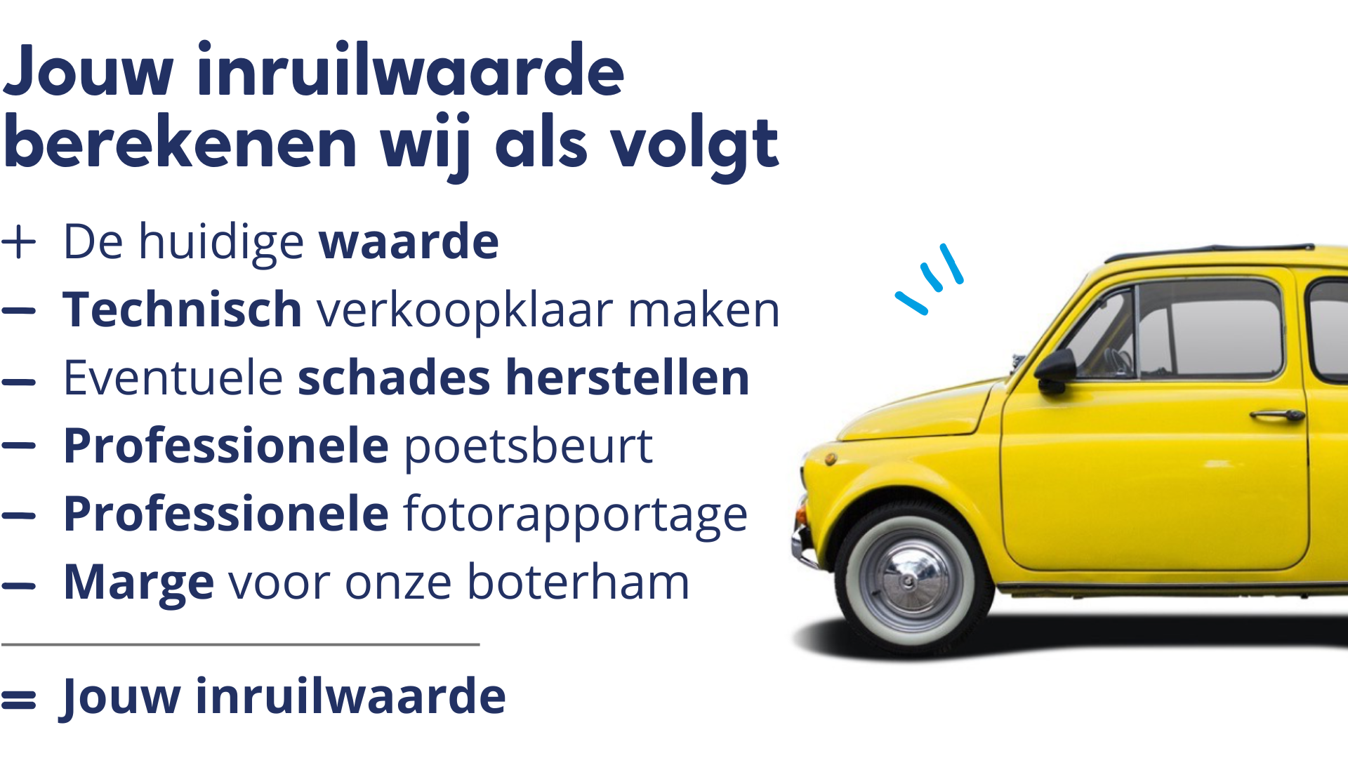 Inruilwaarde bepalen