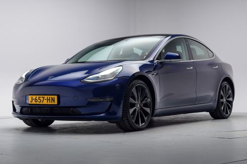 Afbeelding van een Tesla Model 3