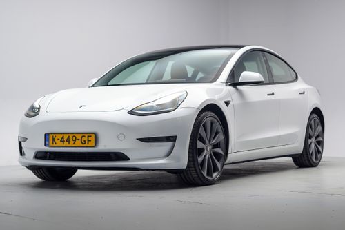 Afbeelding van een Tesla Model 3