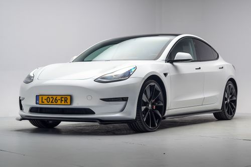 Afbeelding van een Tesla Model 3