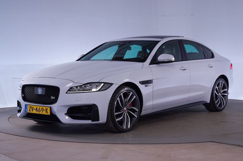 Afbeelding van een Jaguar XF